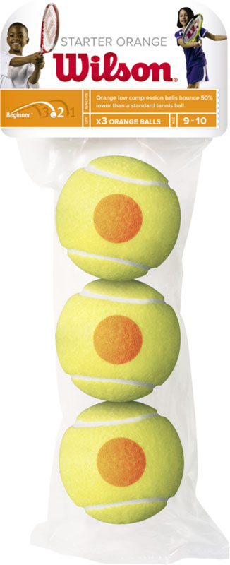 Wilson Starter Stage 2 Oranje 3 st.