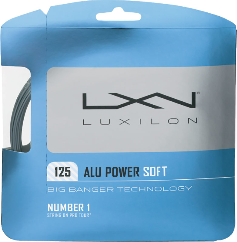 Luxilon Alu Power Soft Set Silver