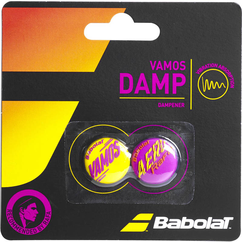 Babolat RAFA 'VAMOS' dempers - geel/paars