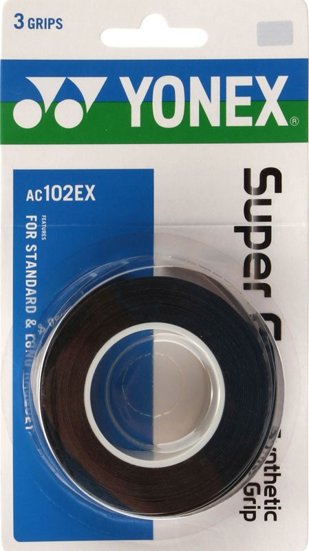 Yonex Grip - zwart Afmeting: 25 x 1200mm - Dikte: 0,6mm