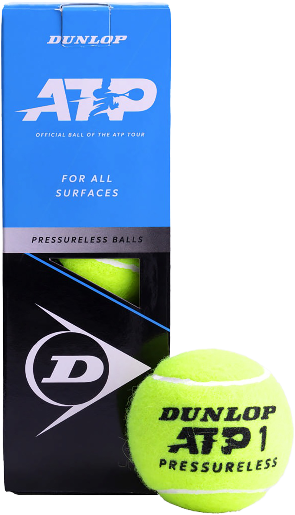 Dunlop ATP 4 Tennisballen - geel - 3 stuks