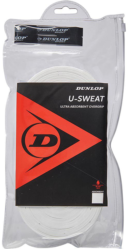 Dunlop D Tac U-Sweat Overgrip 30 St. Wit