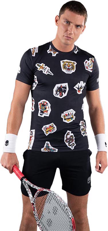 Hydrogen Tattoo Tech Roland Garros Tee
