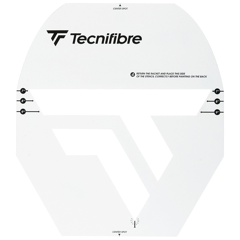 Tecnifibre Sjabloon Logo Tennis - Stencil