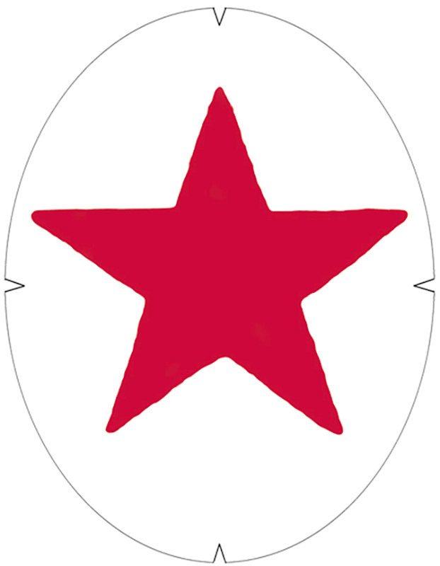 Sjabloon Ster