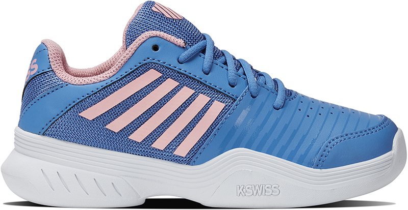 K-Swiss Court Express Indoor Junior - Sportschoenen - Tennis - Smashcourt - Blue/Pink