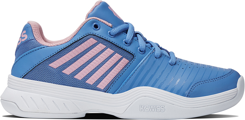 K-Swiss Court Express Indoor Junior - Sportschoenen - Tennis - Smashcourt - Blue/Pink