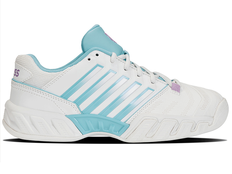 K-Swiss Bigshot Light 4 Indoor Dames - Sportschoenen - Tennis - Smashcourt - White/Blue