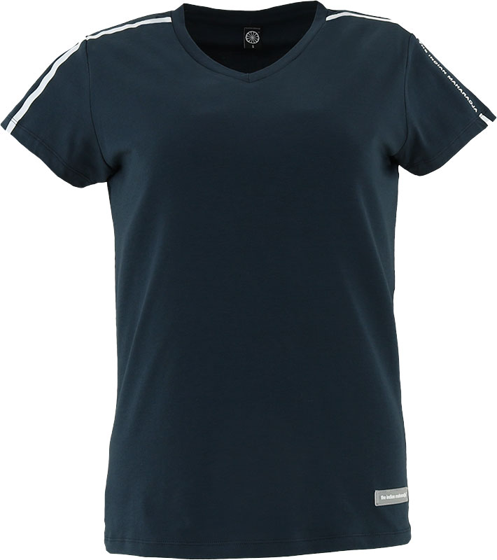 Indian Maharadja Kota Striped Shirt Dames - sportshirts - navy (marineblauw) - Vrouwen
