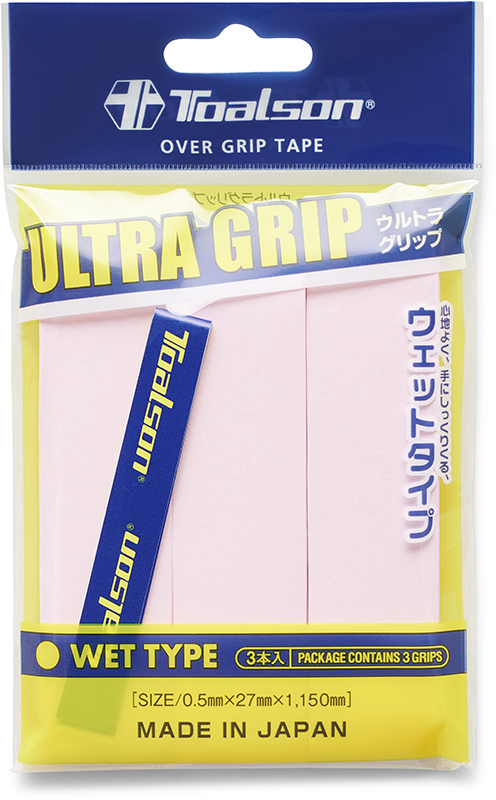 Toalson Ultra Overgrip 3 St. Neon Roze