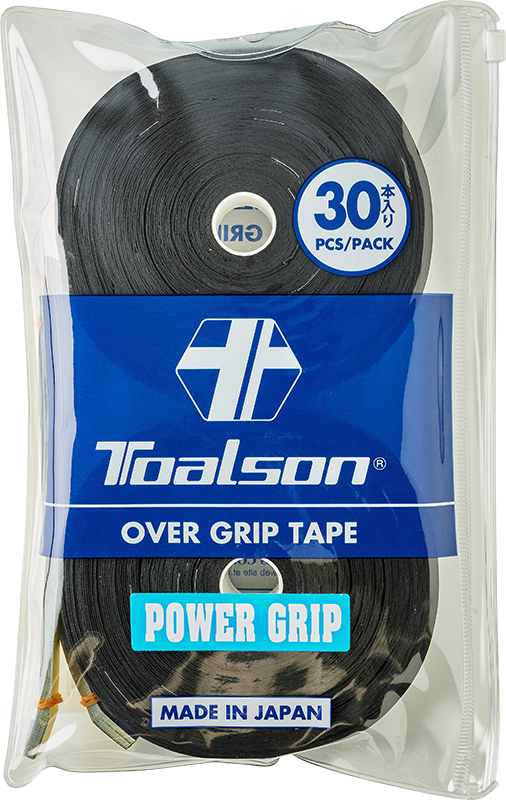 Toalson Power Overgrip 30 Stuks ZWART