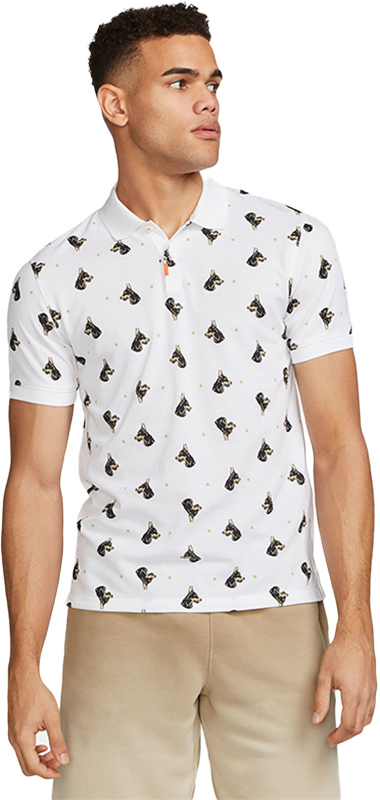 The Nike Printed Slim Fit Polo