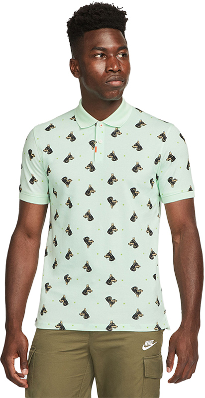 The Nike Printed Slim Fit Polo