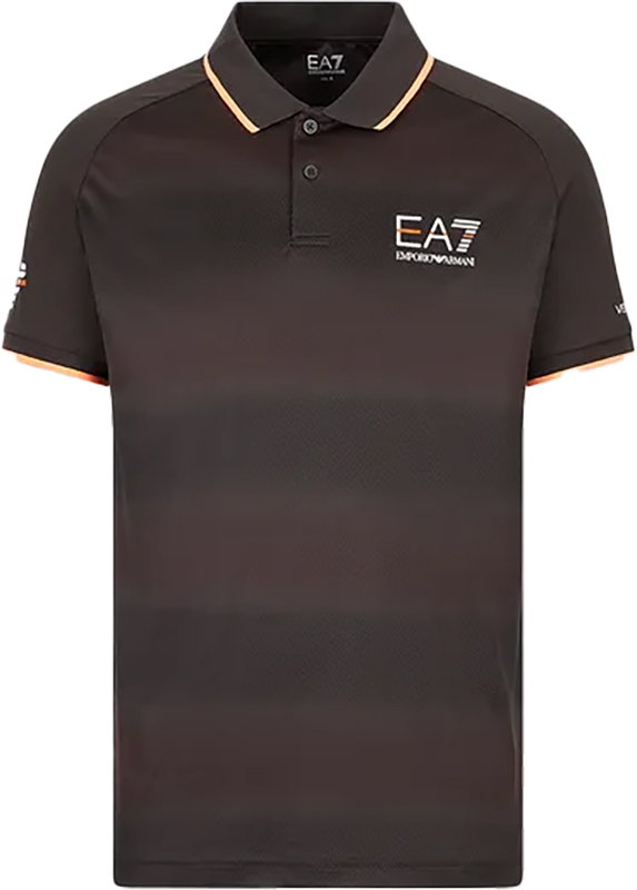 EA7 Tennis Pro Color Block Polo
