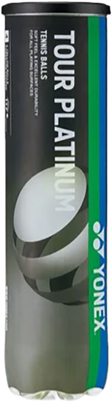Yonex Tennisballen Platinum Tour Gasgevuld 4 Ballen
