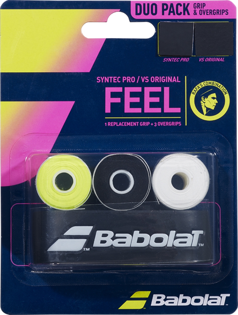 Babolat Syntec Pro Basisgrip + VS Original Overgri