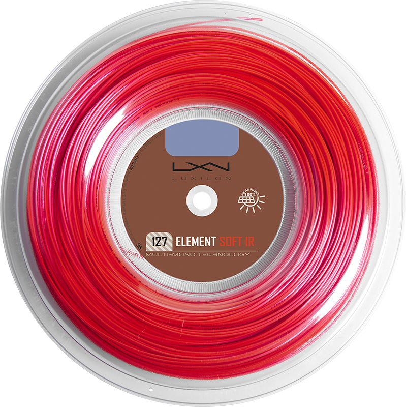 Luxilon Element IR Soft 200M Red