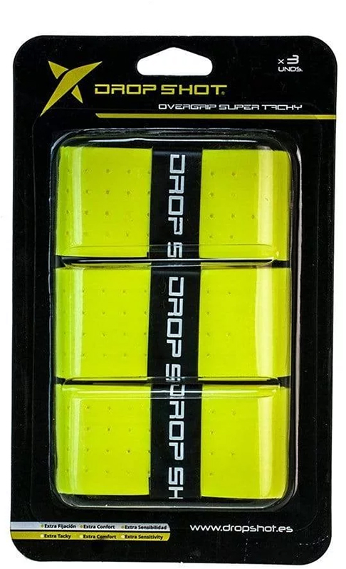 Drop Shot Tacky Overgrip 3-Pack Yellow