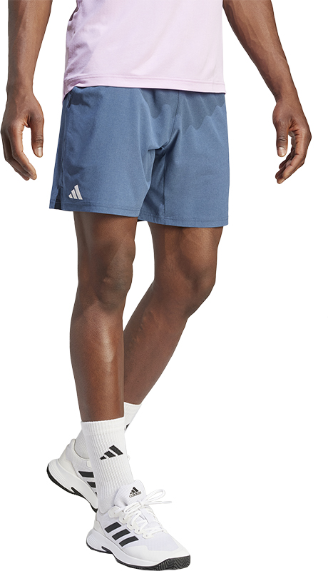 adidas Performance Ergo Tennisshort - Heren - Blauw - L 7"