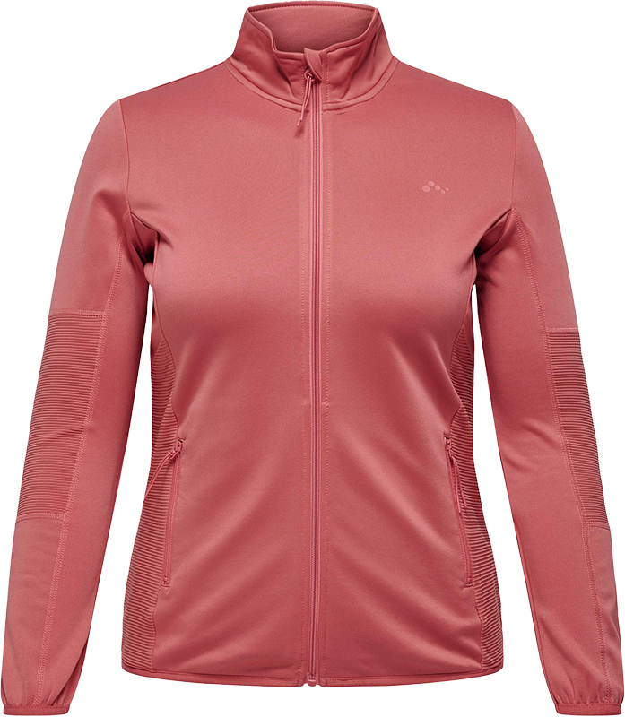 Only Play Jetta High-Neck Fleece Jacket Curvy