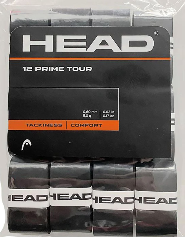 Head Prime Tour Overgrip 12 St. Black
