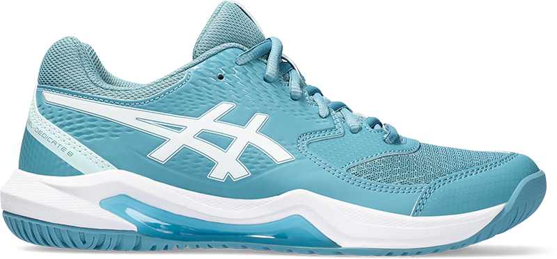 ASICS Gel-Dedicate 8 1042A237-400, Vrouwen, Blauw, Tennisschoenen, maat: 38
