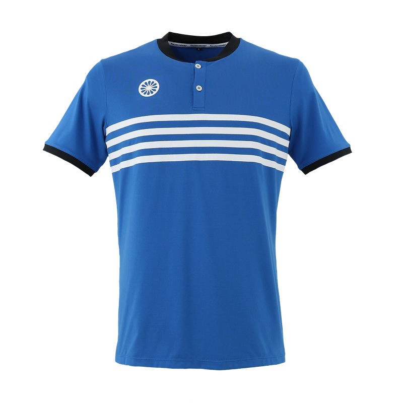Indian Maharadja Kadiri Striped Button Tee Jongens