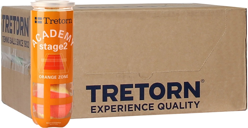Tretorn Academy Stage 2 Orange 24X3St 6 Dozijn tretorn kopen in de aanbieding