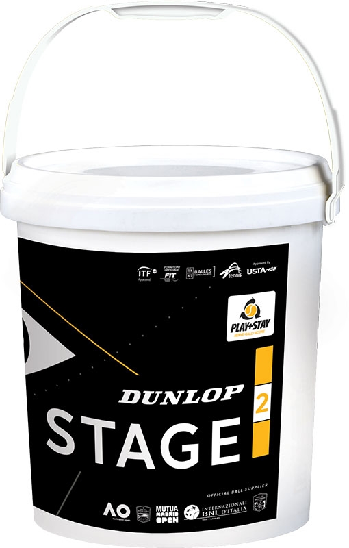 Dunlop Stage 2 Oranje Bucket 60St Oranjegeel dunlop kopen in de aanbieding