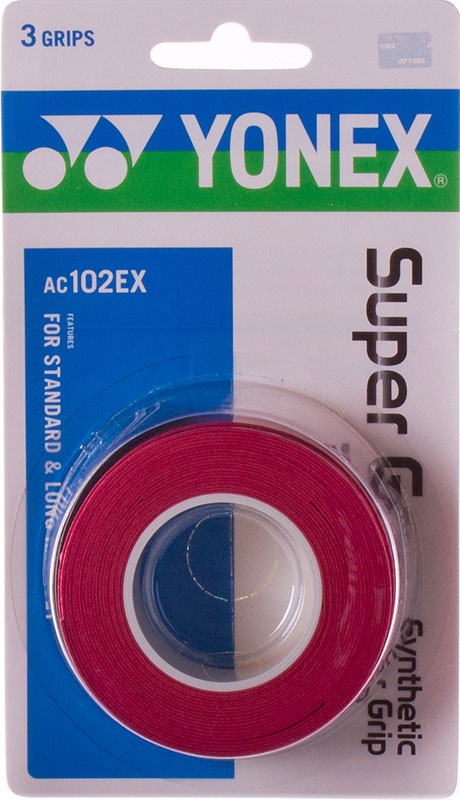Yonex Super Grap 3 St Rood yonex kopen in de aanbieding Yonex Super Grap 3 St Rood yonex kopen in de aanbieding