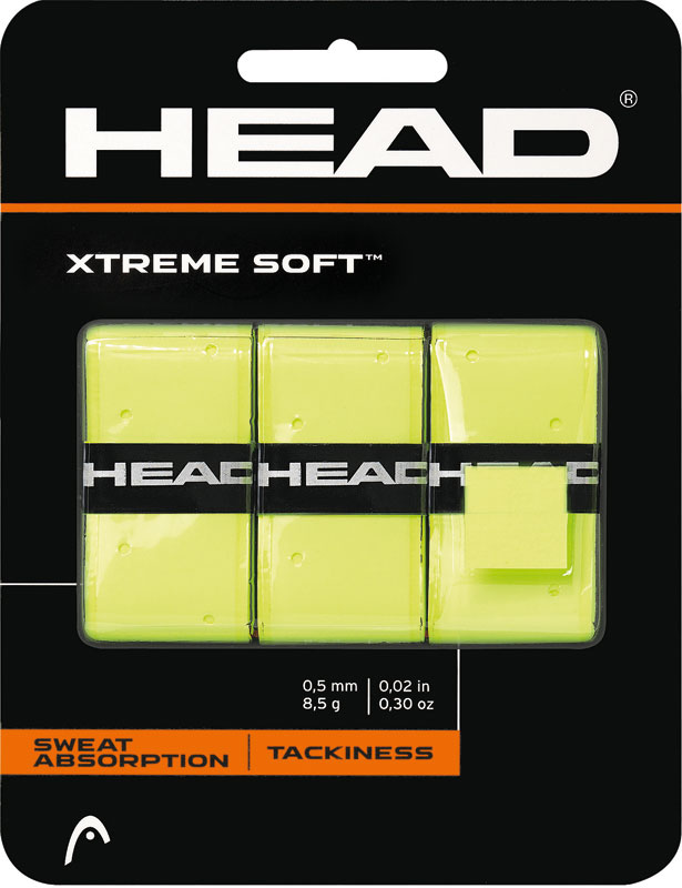 Head Xtreme Soft 3 St Geel head kopen in de aanbieding