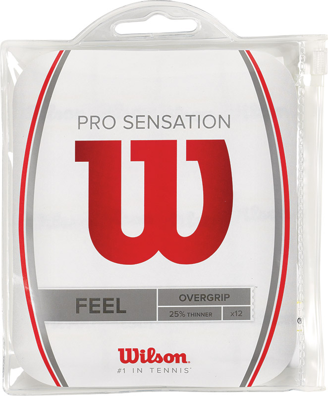Wilson Pro Overgrip Sensation 12 St Wit wilson kopen in de aanbieding