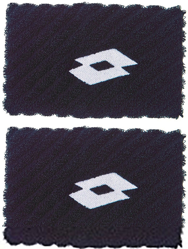 Lotto Tennis Wristband Large Donkerblauwwit lotto kopen in de aanbieding